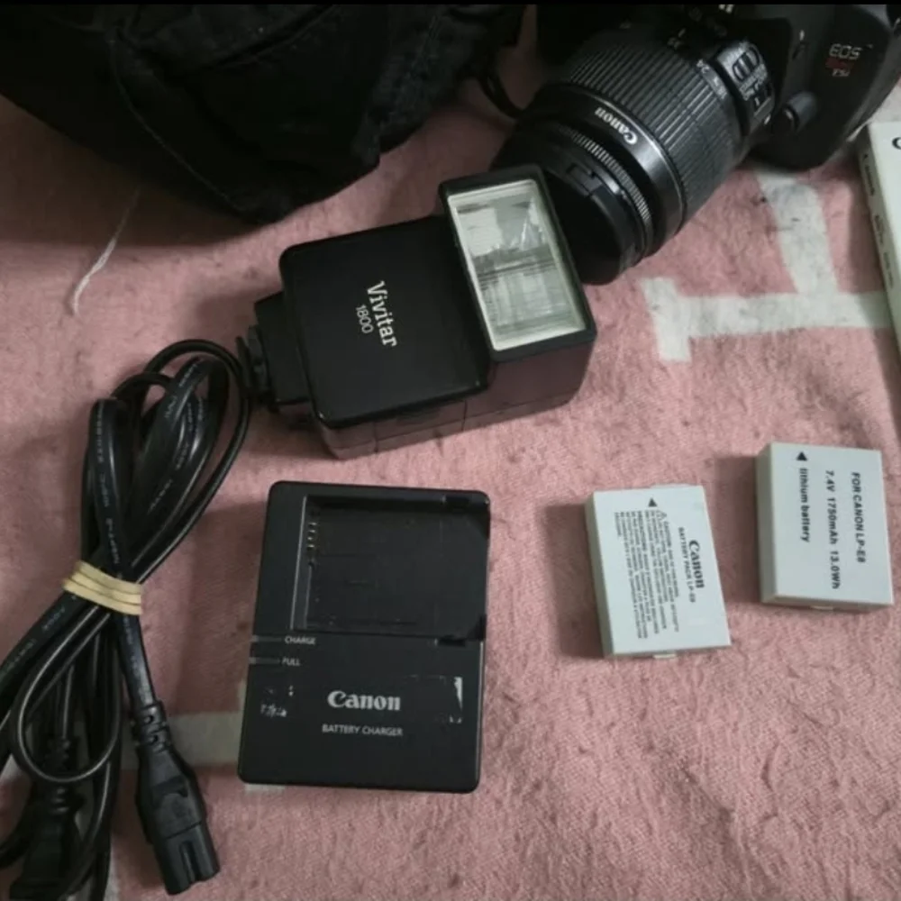 Canon Black Digital Camera Kit with Essential Accessories